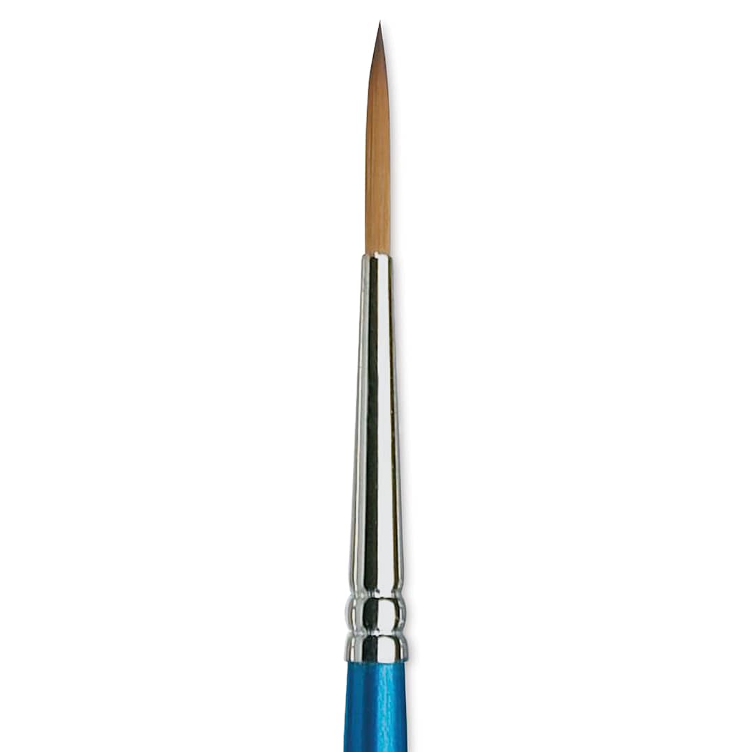 Open in modal - Winsor & Newton Cotman Watercolor Brush - Designers' Round, Short Handle, Size 3