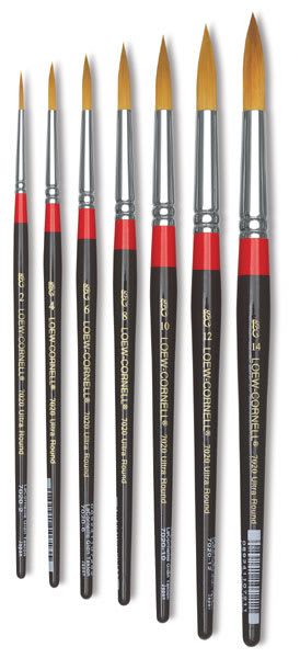 Open in modal - Loew-Cornell Ultra Round Watercolor Brushes