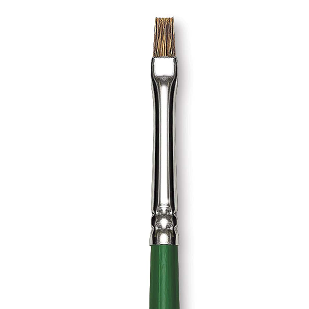Open in modal - Blick Economy Sable Brush - Bright, Long Handle, Size 1 close up