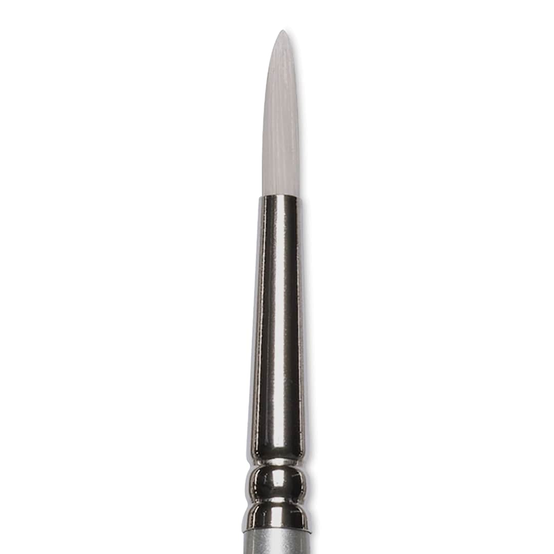 Open in modal - Winsor & Newton Artisan Brushes - Closeup of Round Brush