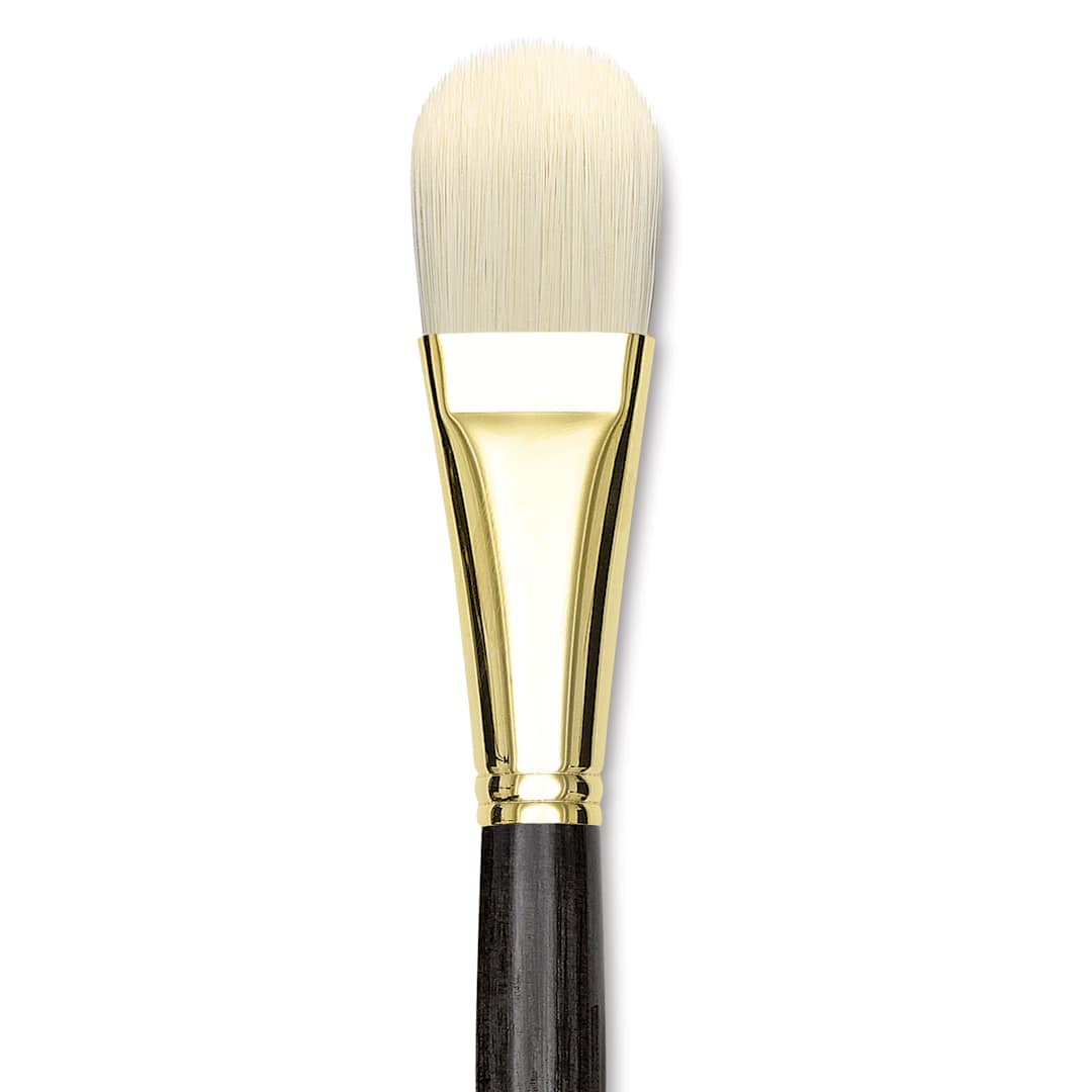 Open in modal - Princeton Series 6300 Dakota Synthetic Bristle Brush - Filbert, Long Handle, Size 16