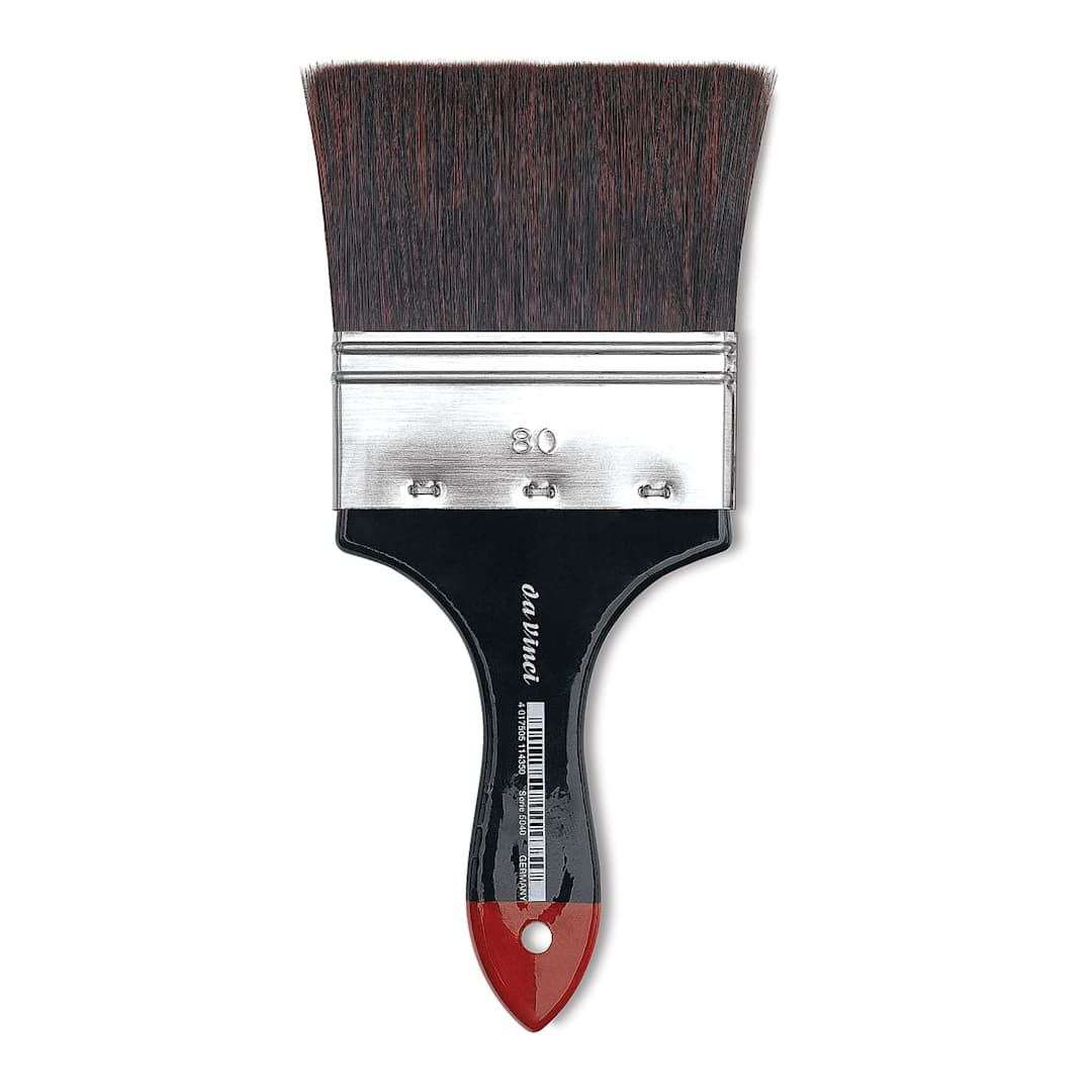 Open in modal - Da Vinci Top Acryl Restoration Brush - Mottler, Short Handle, Size 80