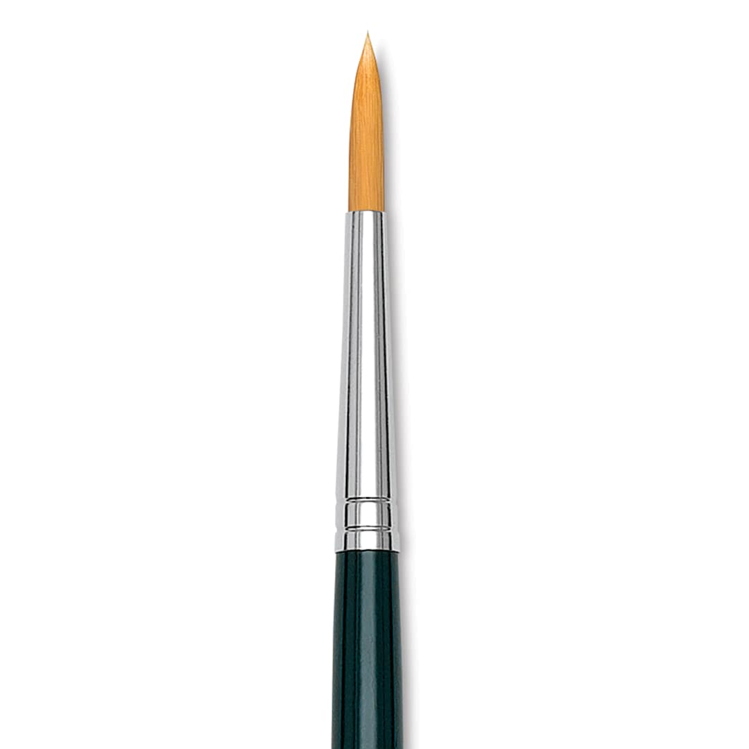 Open in modal - Da Vinci Nova Brush - Round, Long Handle, Size 12