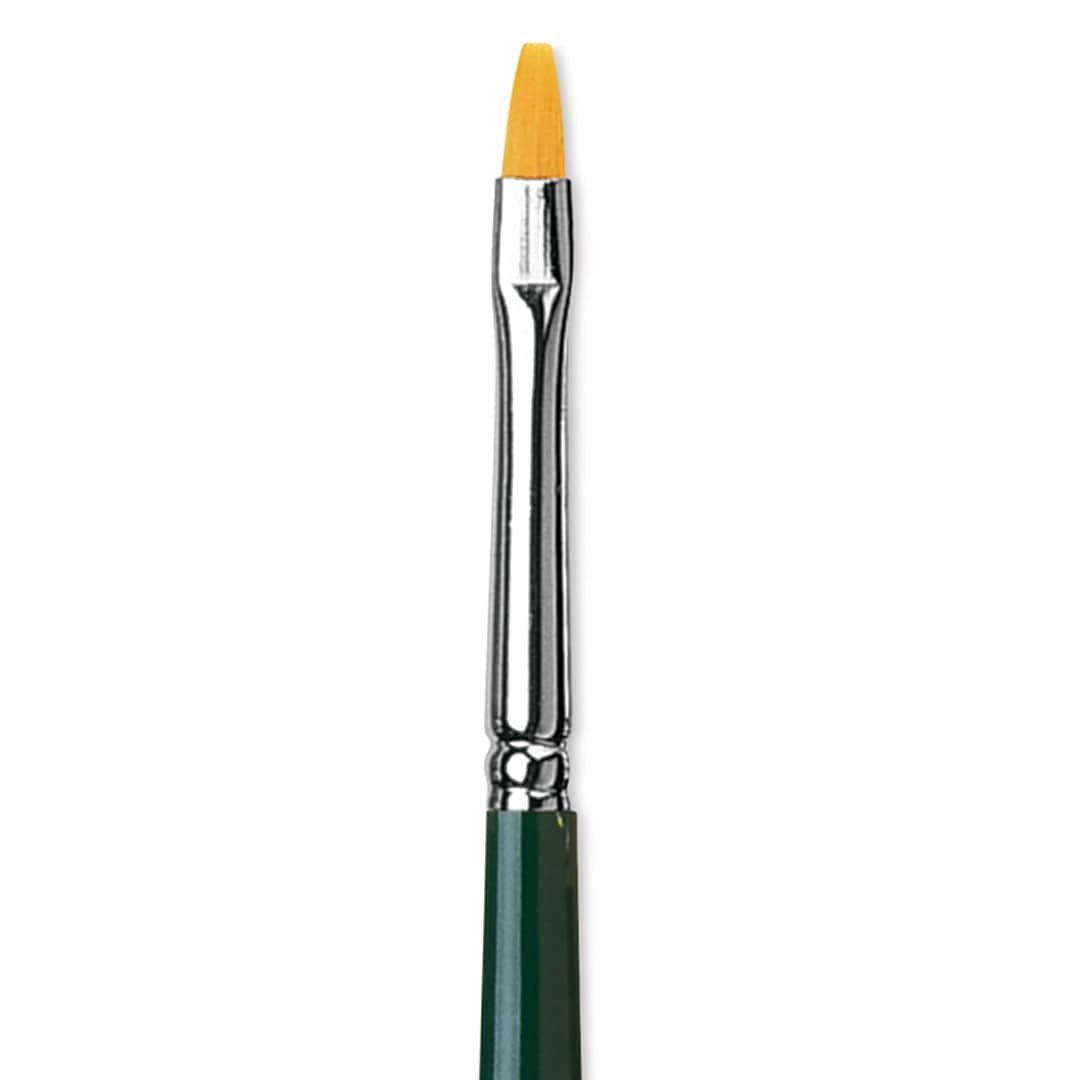 Open in modal - Da Vinci Nova Brush - Bright, Long Handle, Size 2
