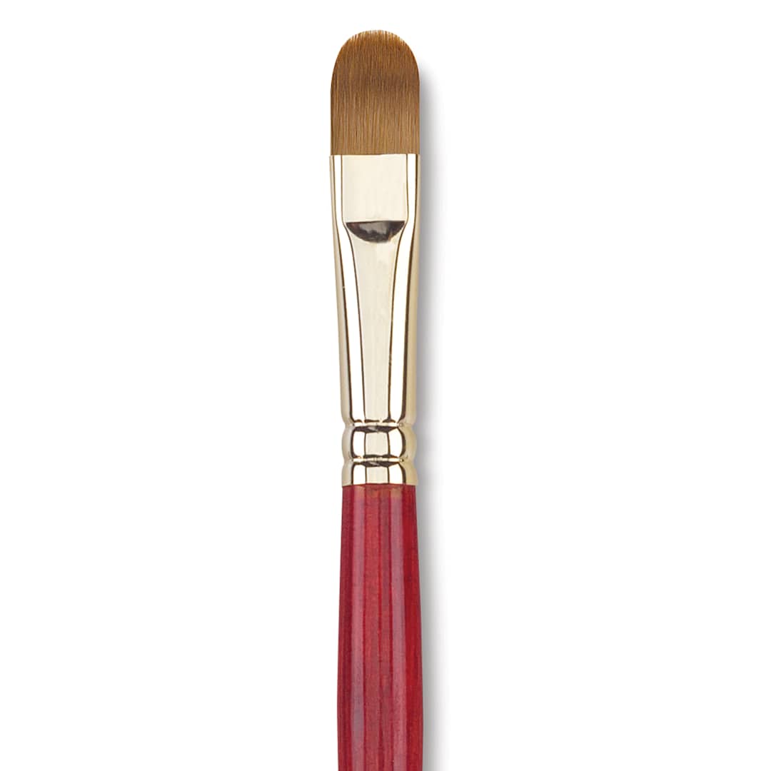 Open in modal - Princeton Synthetic Sable Brush - Filbert, Long Handle, Size 16