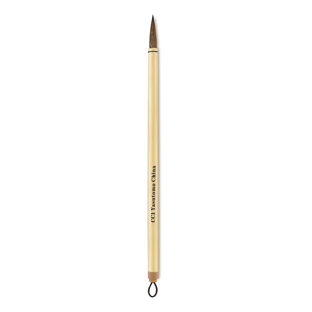 Open in modal - Yasutomo Bamboo Calligraphy Brush - Size 1