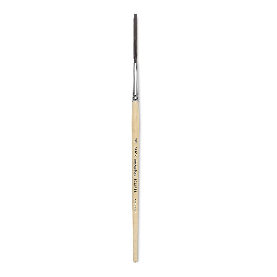 Open in modal - Blick Masterstroke Eclipse Brush - Outliner, Short Handle, Size 4