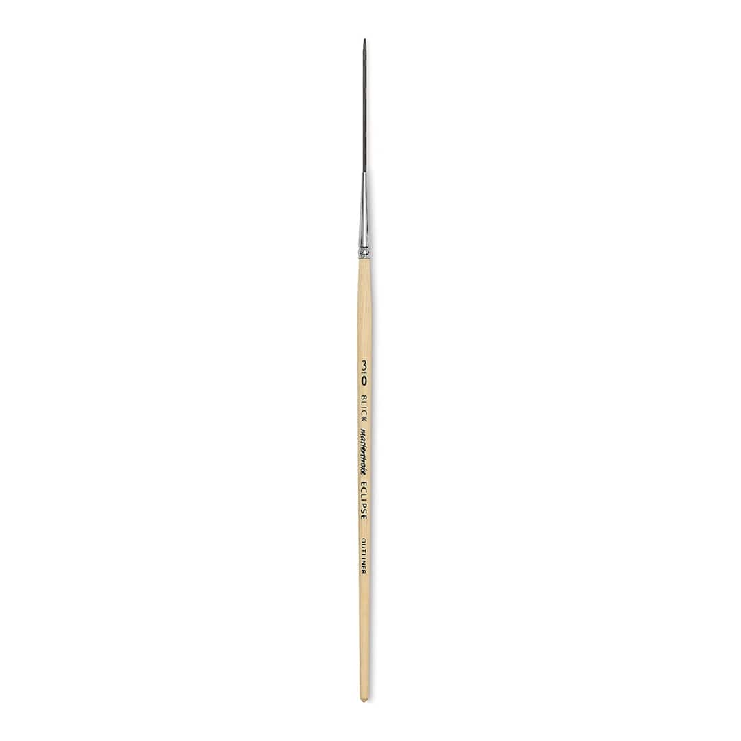 Open in modal - Blick Masterstroke Eclipse Brush - Outliner, Short Handle, 3/0