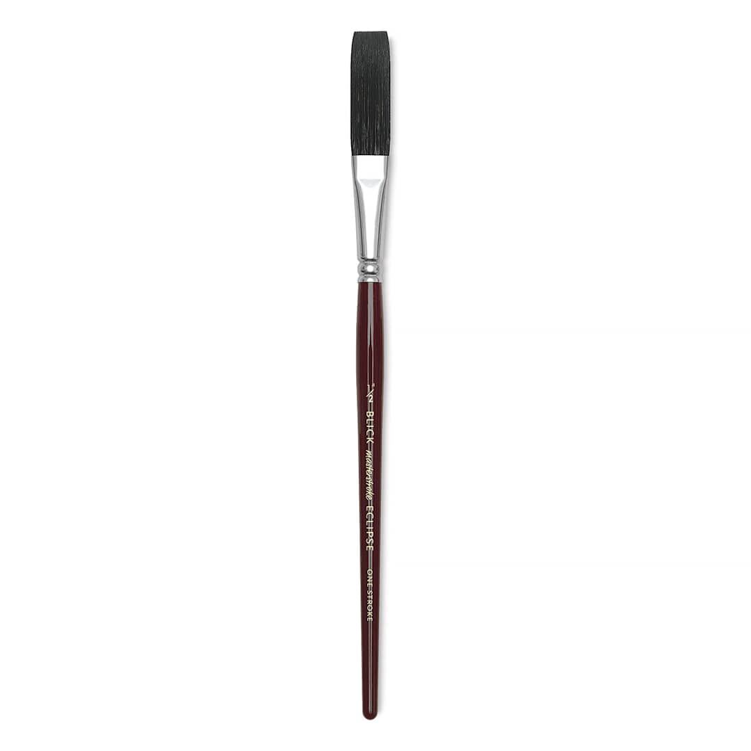Open in modal - Blick Masterstroke Eclipse Brush - One-Stroke, Short Handle, 1/2"