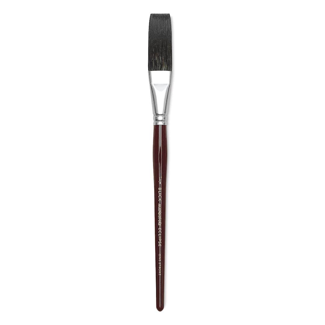 Open in modal - Blick Masterstroke Eclipse Brush - One-Stroke, Short Handle, 3/4"