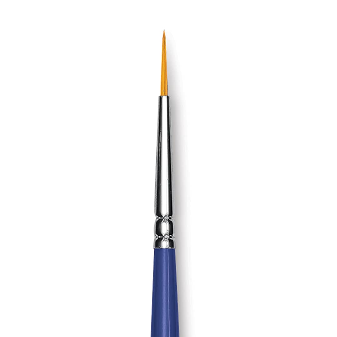 Open in modal - Blick Scholastic Golden Taklon Brush - Script, 2/0