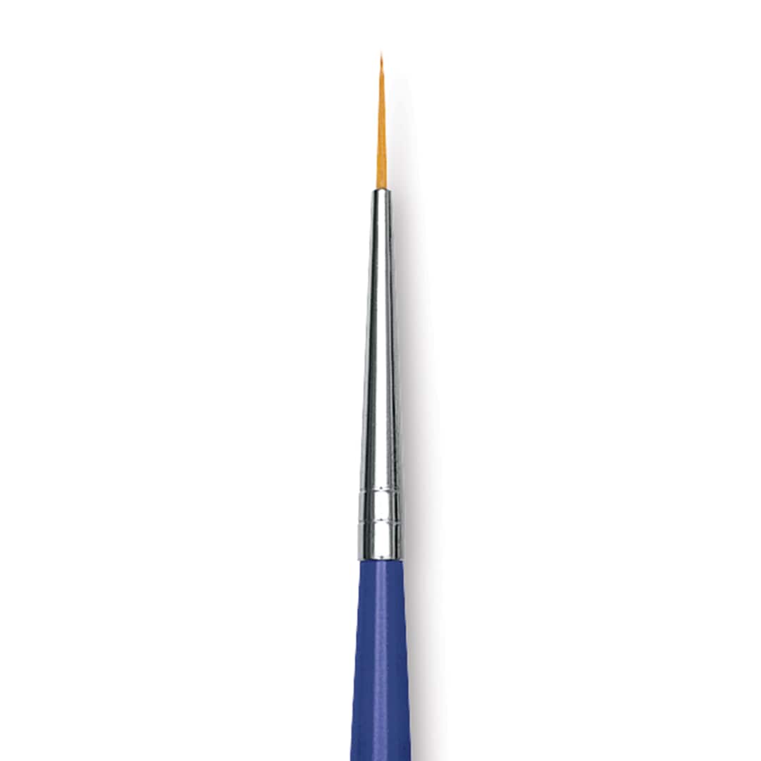 Open in modal - Blick Scholastic Golden Taklon Brush - Script, 4/0