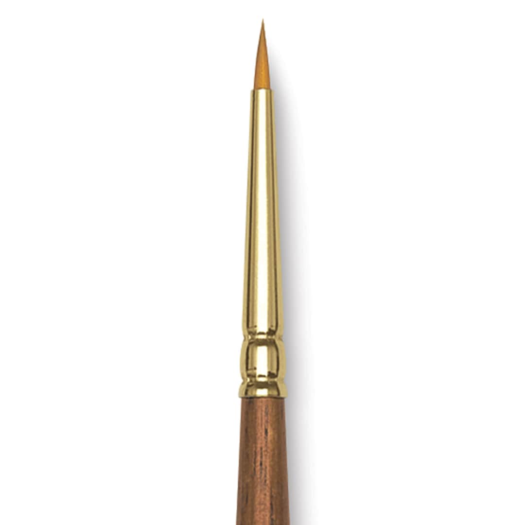Open in modal - Blick Studio Decorative Brush - Spotter, Short Handle, 5/0 close up