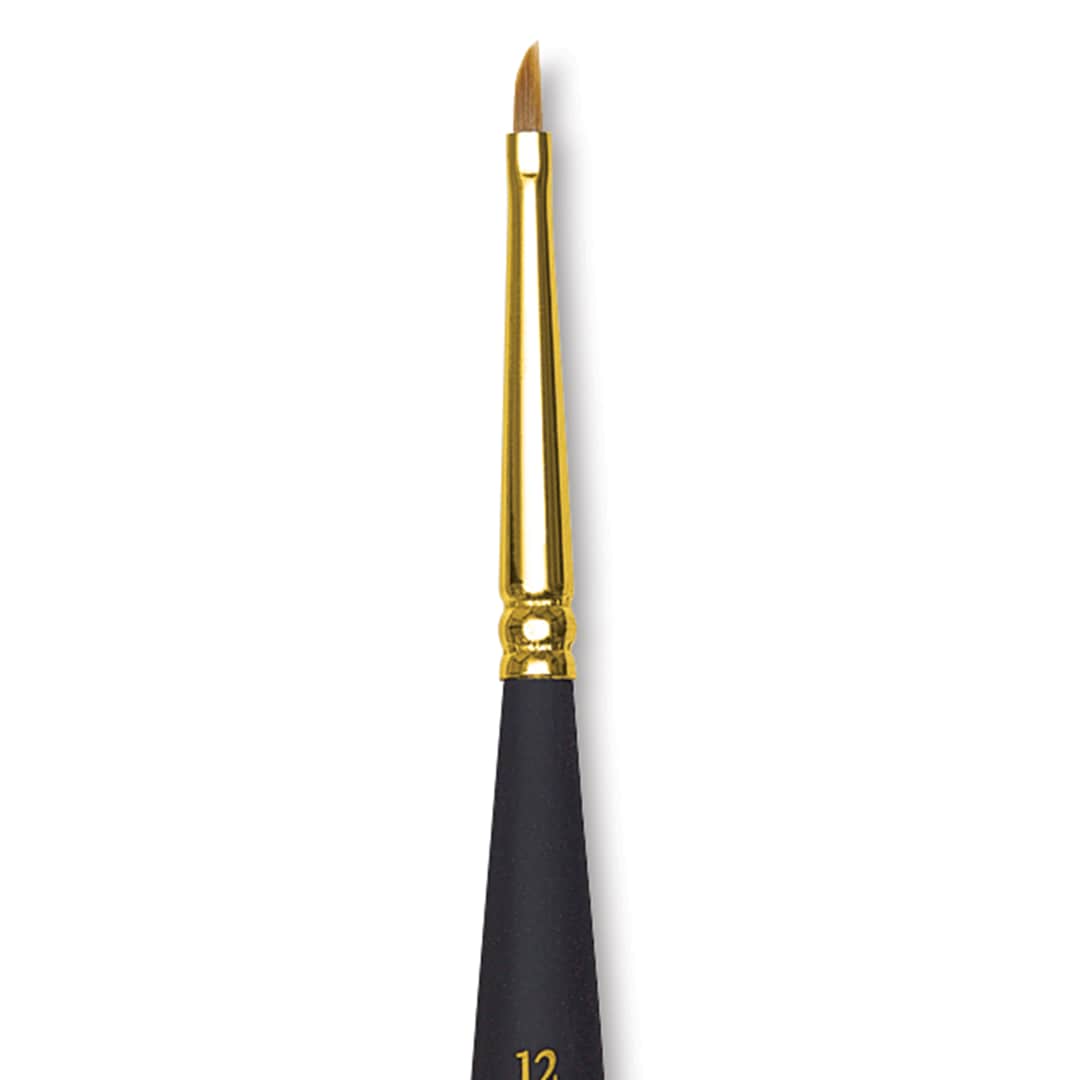 Open in modal - Princeton Mini Brush - Angular Shader, Mini Handle, 12/0, close-up