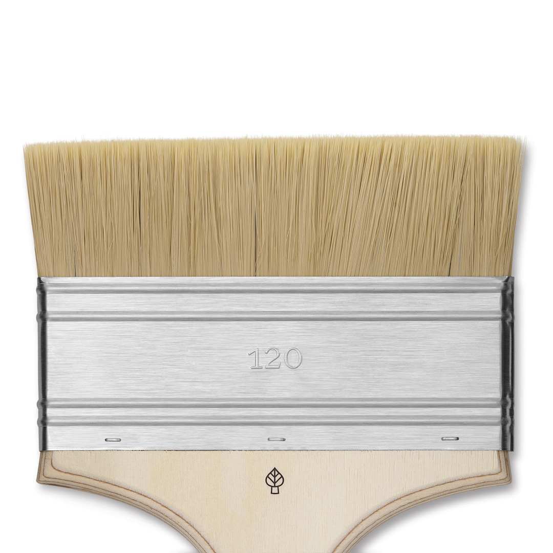 Open in modal - Da Vinci Synthetic Bristle Mottler Brushes - 2429 Mottler, Size 120, close-up