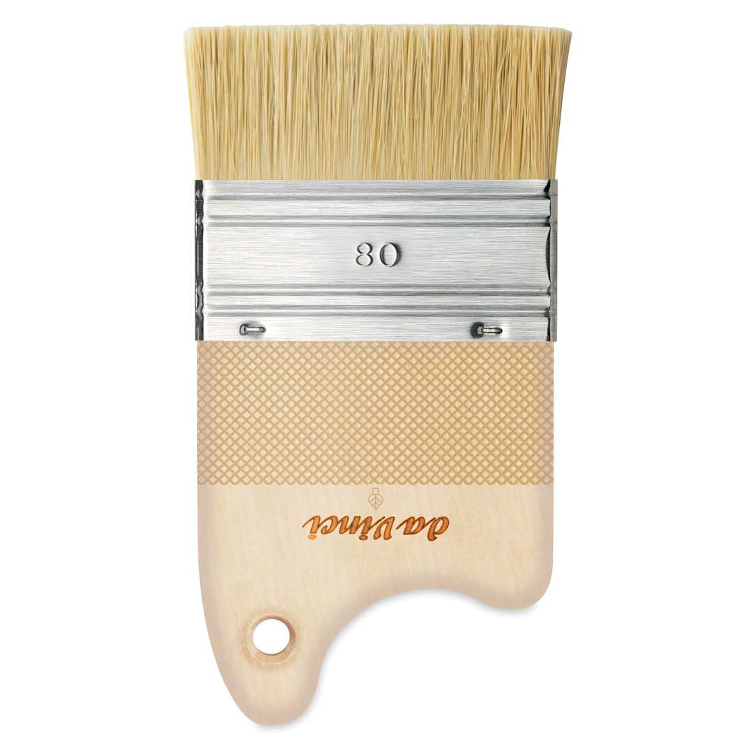 Open in modal - Da Vinci Synthetic Hog Bristle Paddle Brush - Size 80