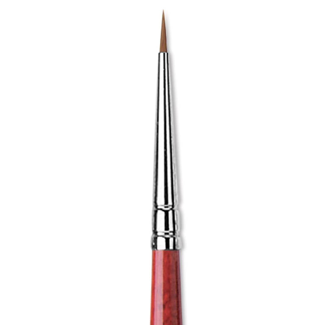 Open in modal - Da Vinci Cosmotop Spin Brush - Round, Short Handle, 3/0 close up