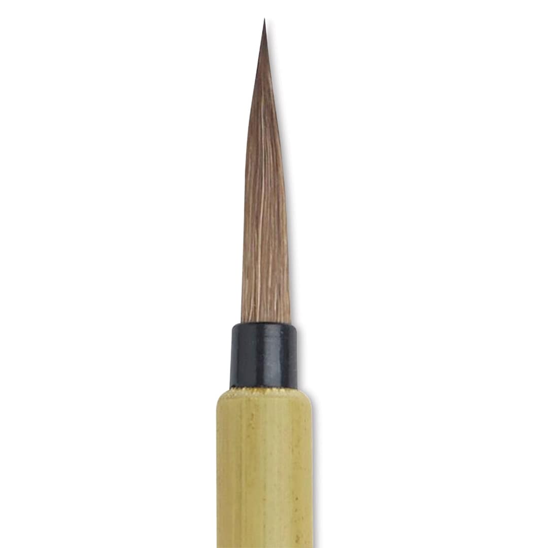 Open in modal - Winsor & Newton Bamboo Brush - Short, Size 2
