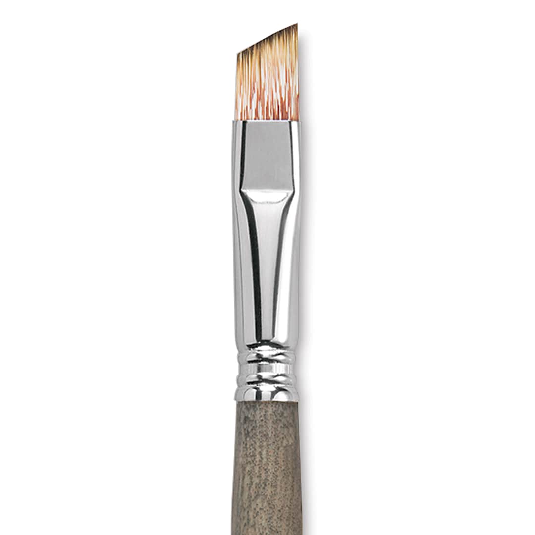 Open in modal - Escoda Tadami Synthetic Mongoose Brush - Angular, Short Handle, Size 14