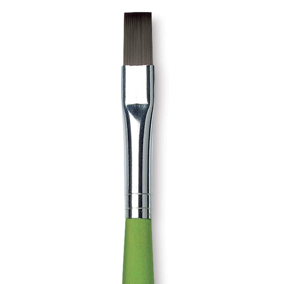 Open in modal - Da Vinci Fit For School & Hobby Brush - Flat, Size 8, Short Handle