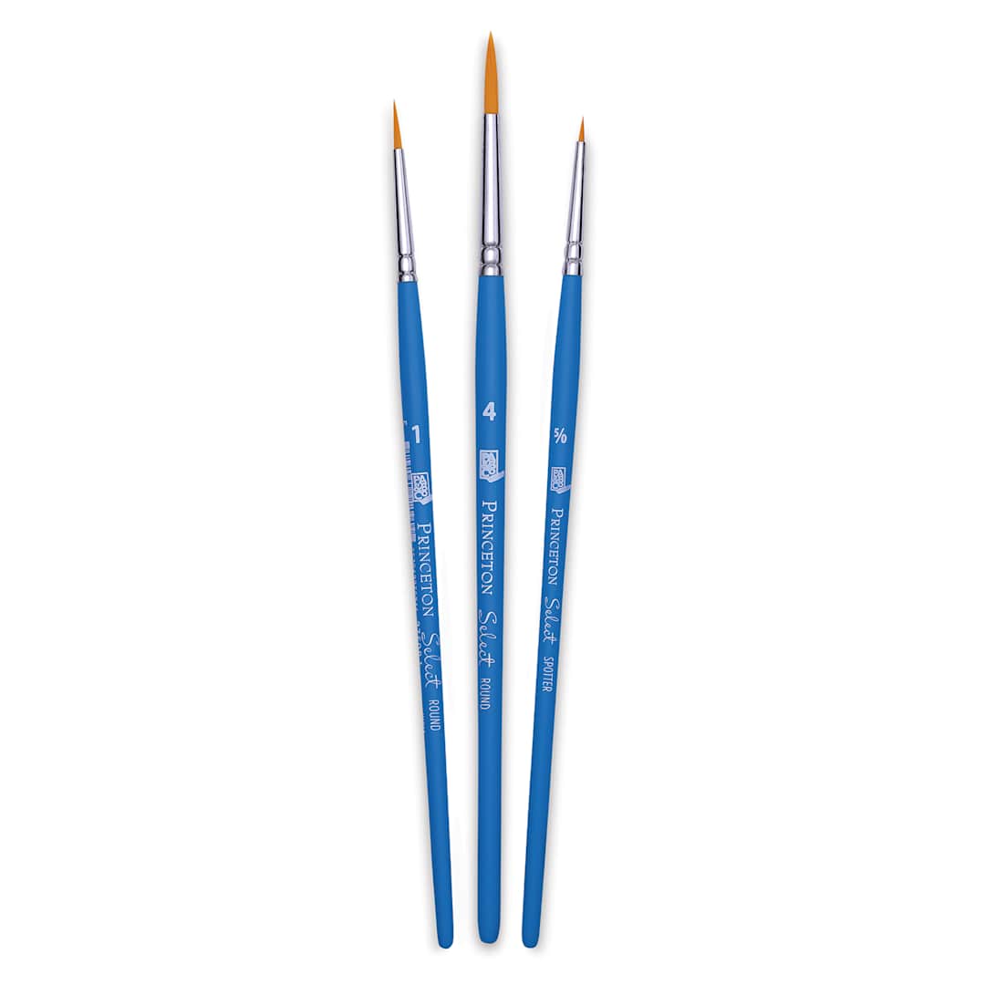 Open in modal - Princeton Select Brush Set - Brush Set No. 1, Set of 3