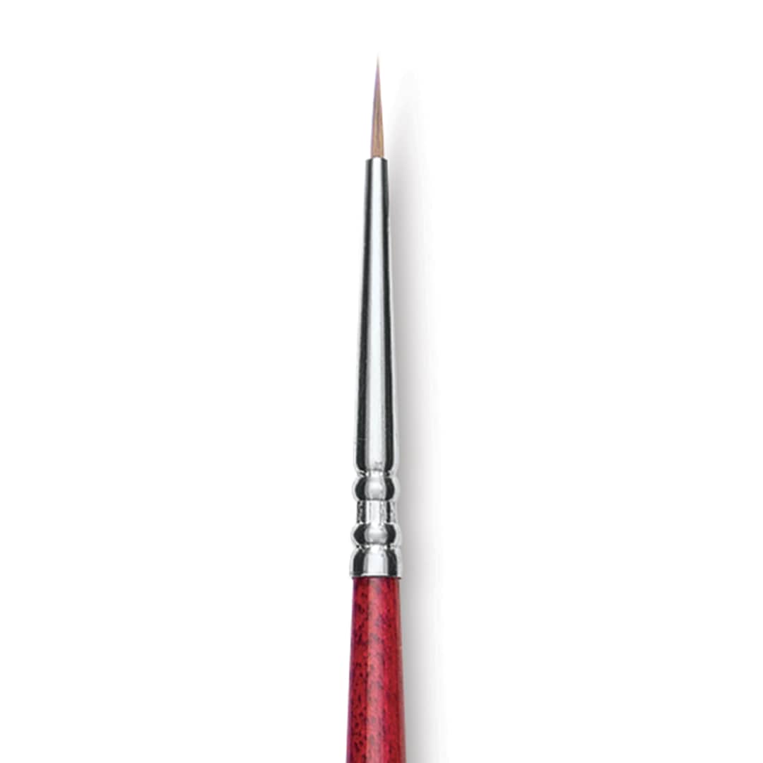 Open in modal - Escoda Opera Takatsu Synthetic Brush - Round, Long Handle, Size 0 close up