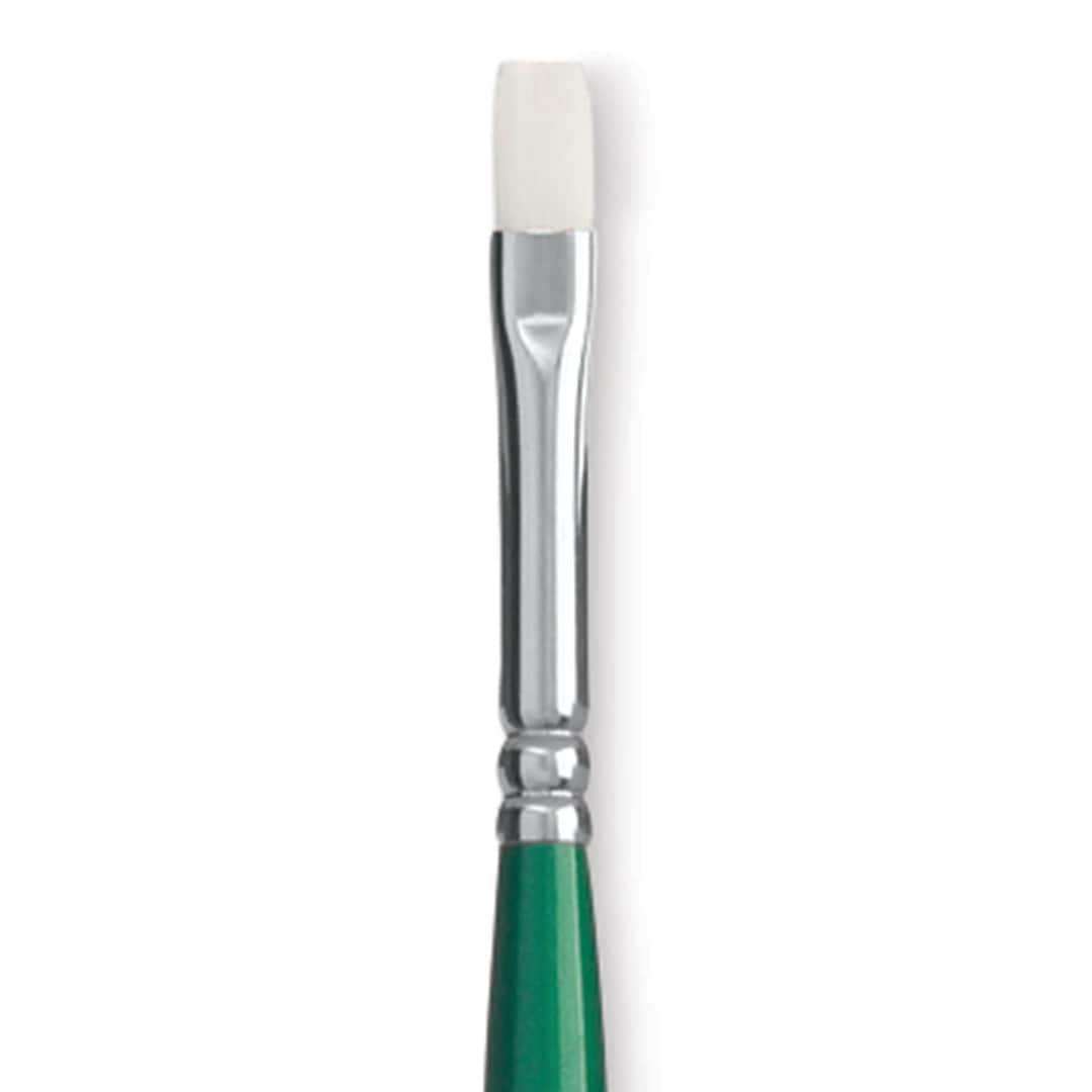 Open in modal - Princeton Synthetic Bristle Brush - Bright, Size 2 close up