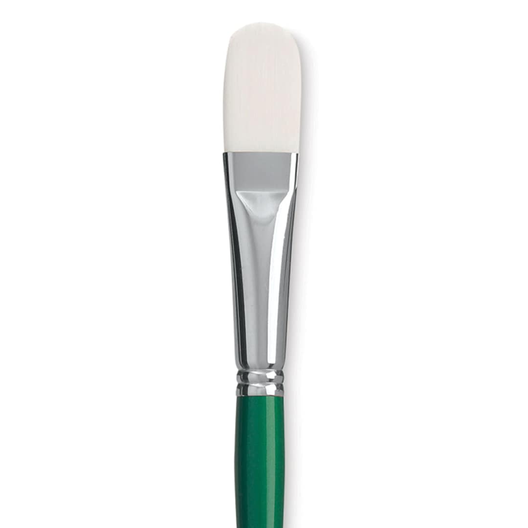 Open in modal - Princeton Synthetic Bristle Brush - Filbert, Size 12 close up