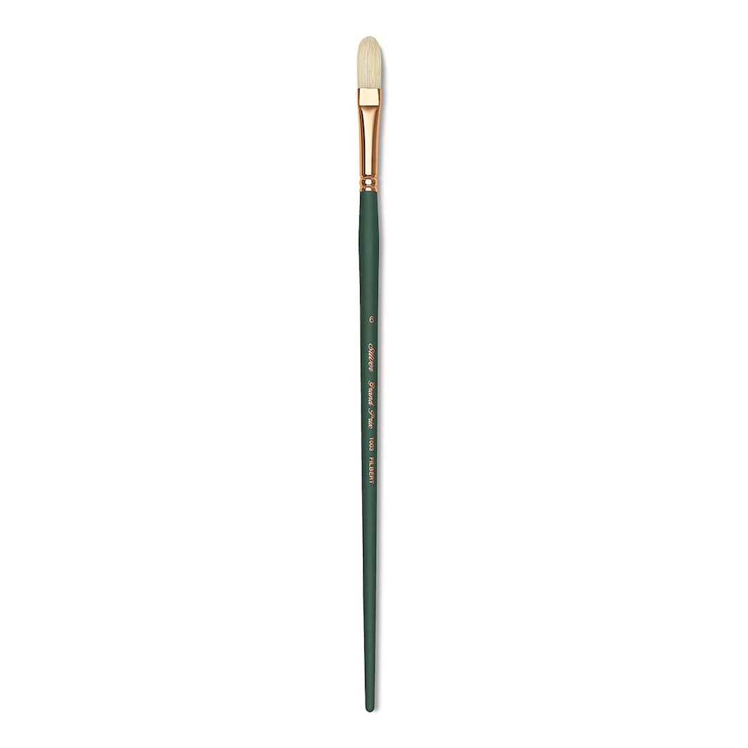 Open in modal - Silver Brush Grand Prix Super Brush - Filbert, Long Handle, Size 6