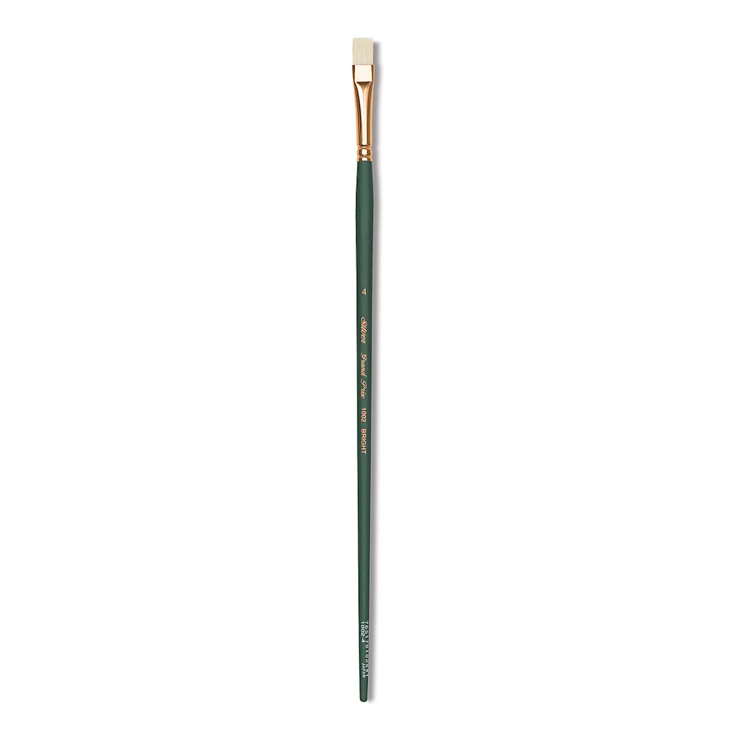 Open in modal - Silver Brush Grand Prix Super Brush - Bright, Long Handle, Size 4