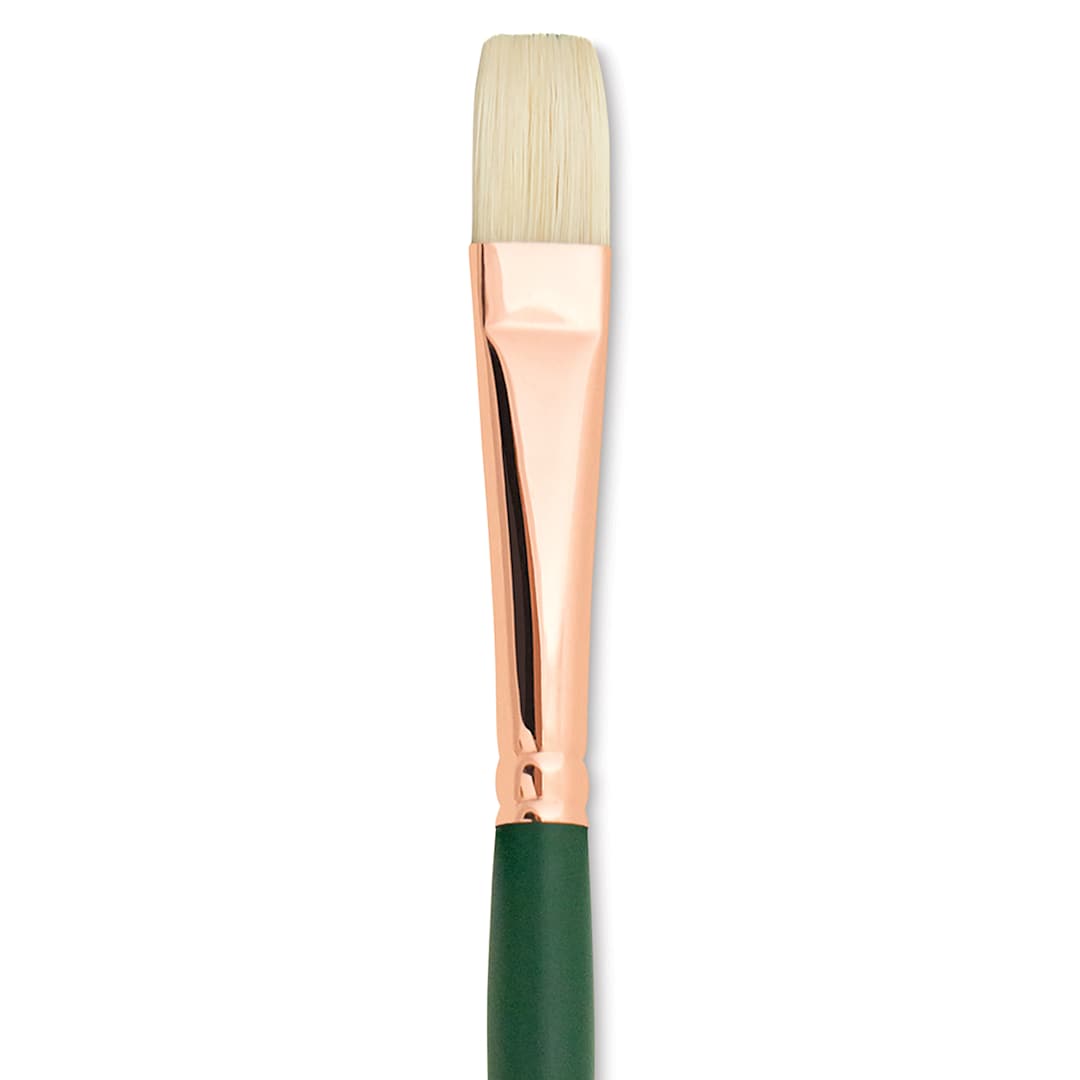 Open in modal - Silver Brush Grand Prix Super Brush - Bright, Long Handle, Size 6 close up