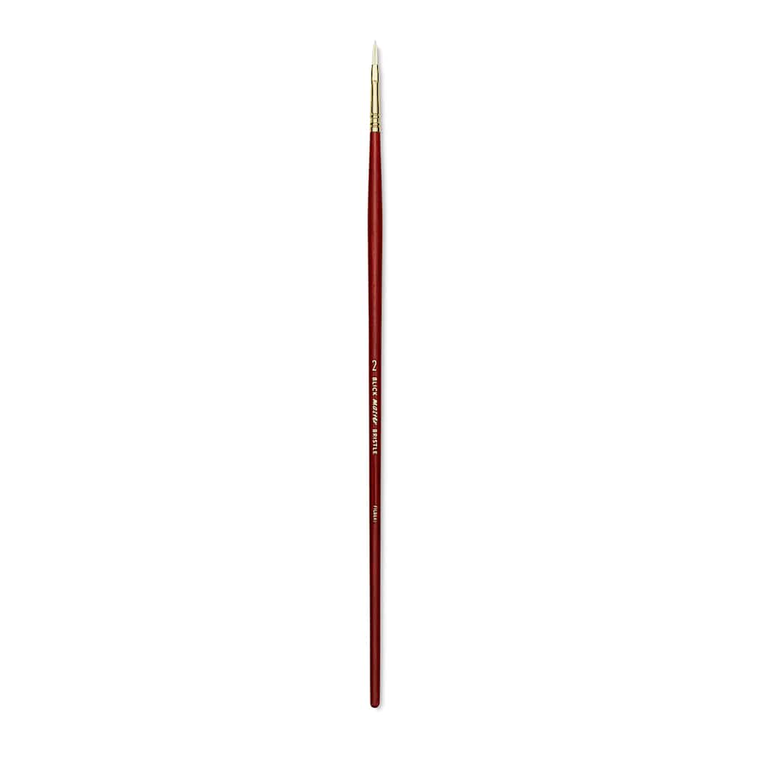 Open in modal - Blick Master Bristle Brush - Filbert, Long Handle, Size 2