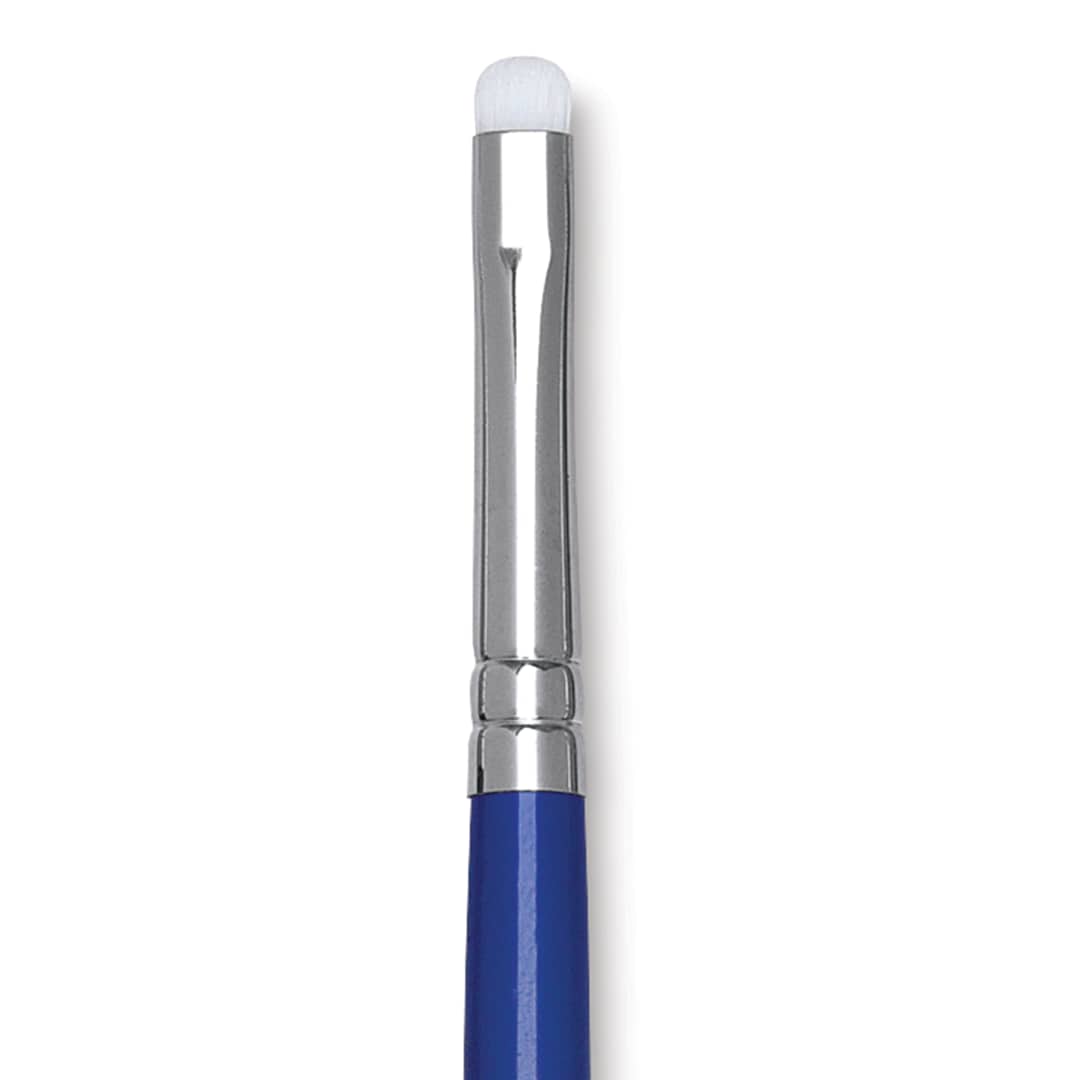 Open in modal - Blick Scholastic Wonder White Brush - Scrubber, Short Handle, Size 4, close up