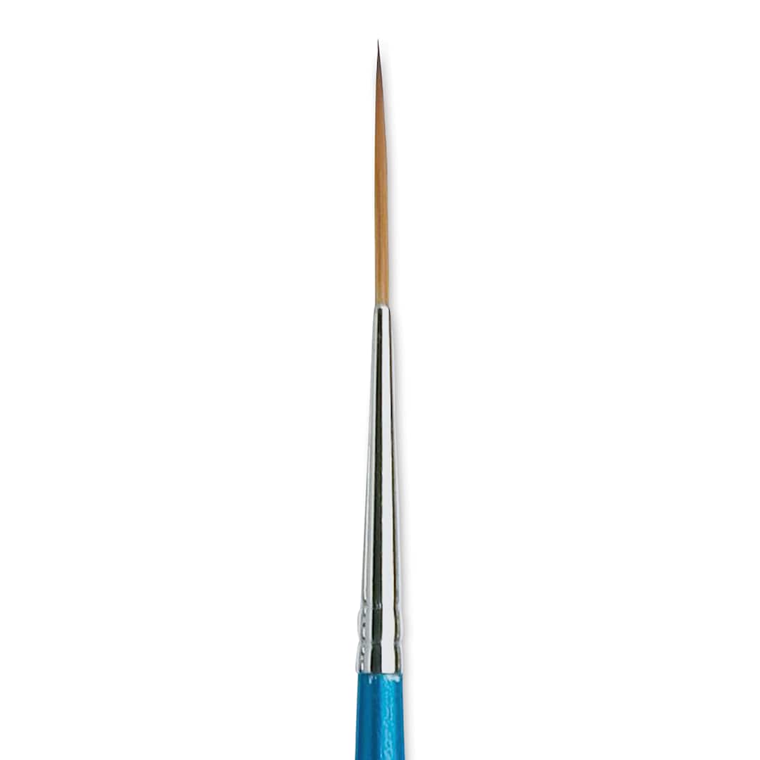 Open in modal - Winsor & Newton Cotman Watercolor Brush - Rigger, Short Handle, Size 0