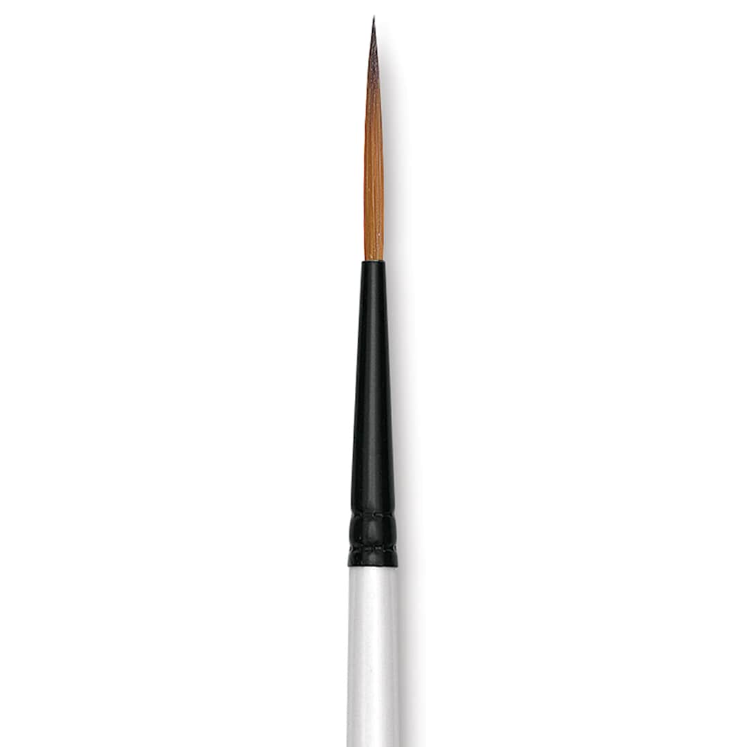 Open in modal - Robert Simmons Simply Simmons Synthetic Brush - Script, Short Handle, Size 3 close up