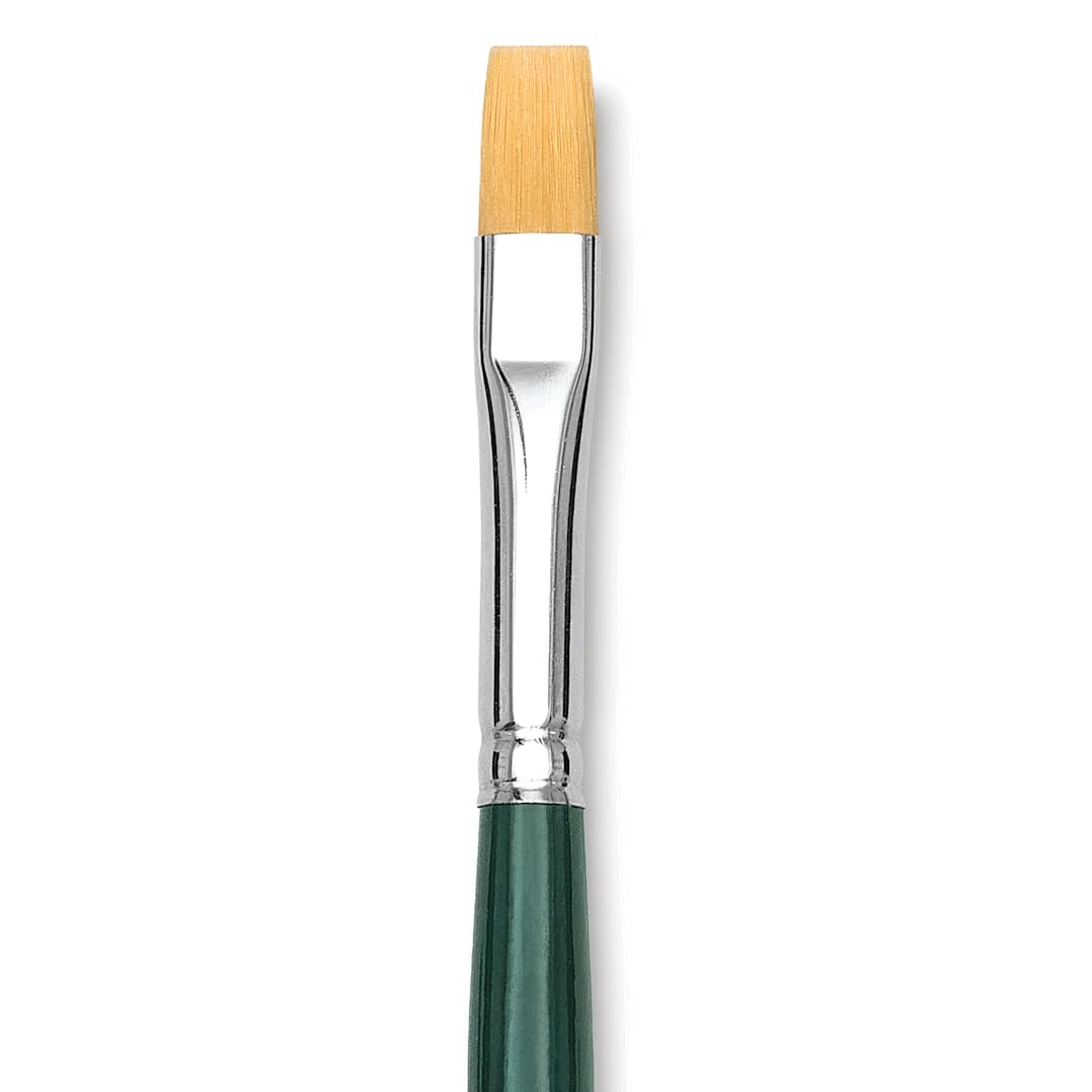 Open in modal - Da Vinci Nova Brush - Bright, Short Handle, Size 8, close-up