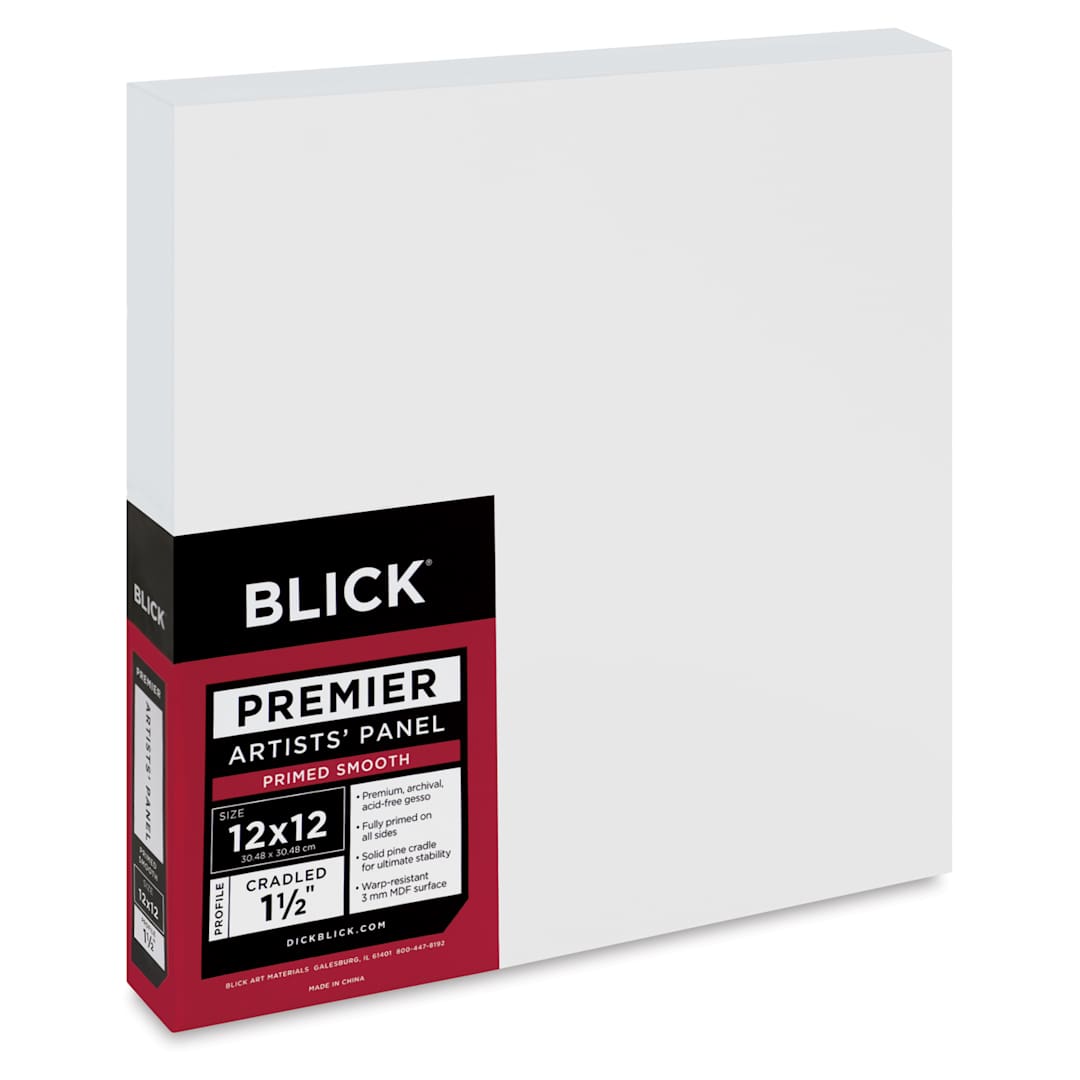 Open in modal - Blick Premier Artists' Panel - Gallery Cradle, 1-1/2", 12"  x 12"