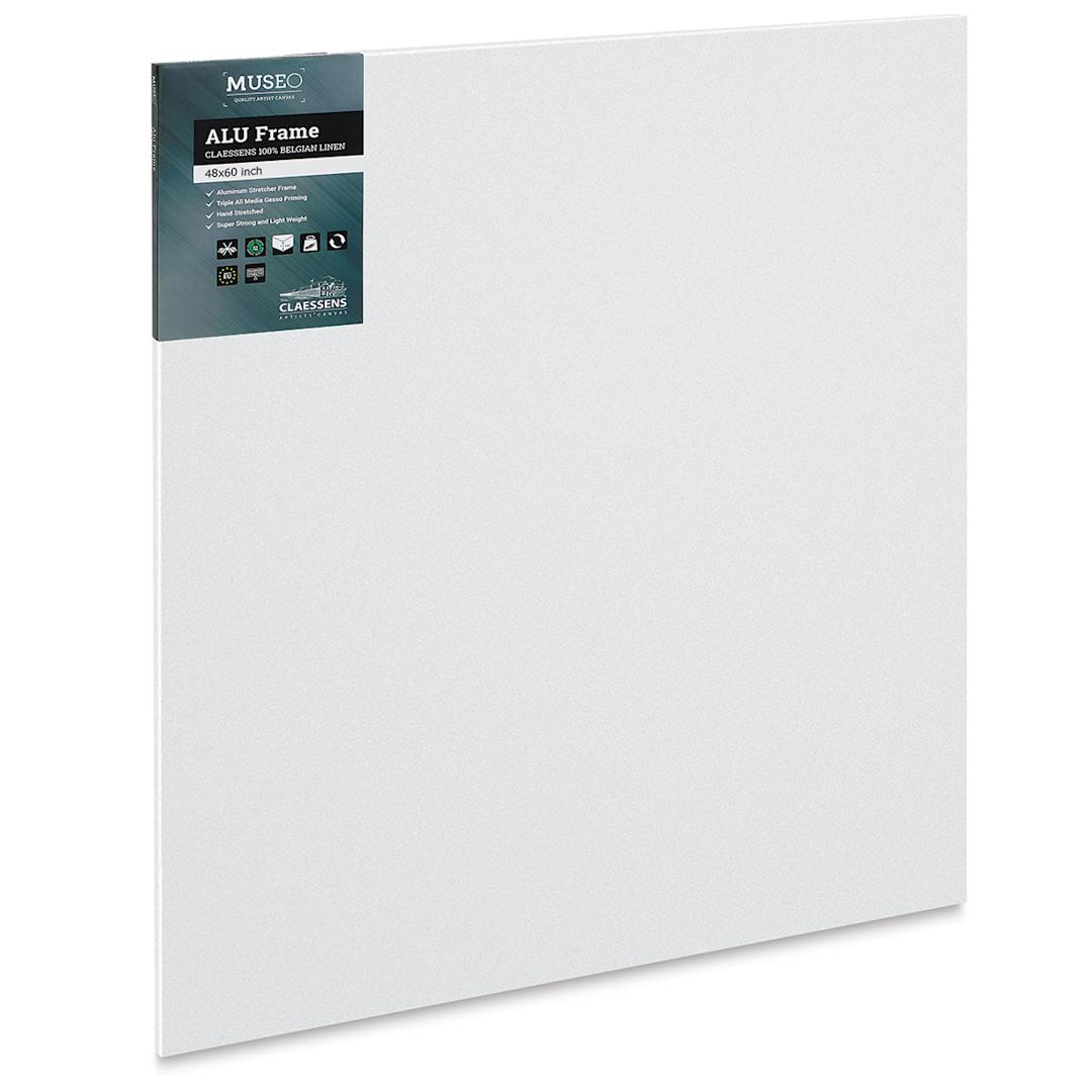 Open in modal - Museo Alu-Frame Claessens Belgian Linen Canvas - 48" x 60", 15/16" Depth