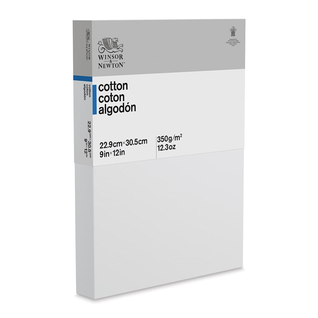 Open in modal - Winsor & Newton Classic Cotton Canvas - 9" x 12", 1-3/8" Deep Edge Profile