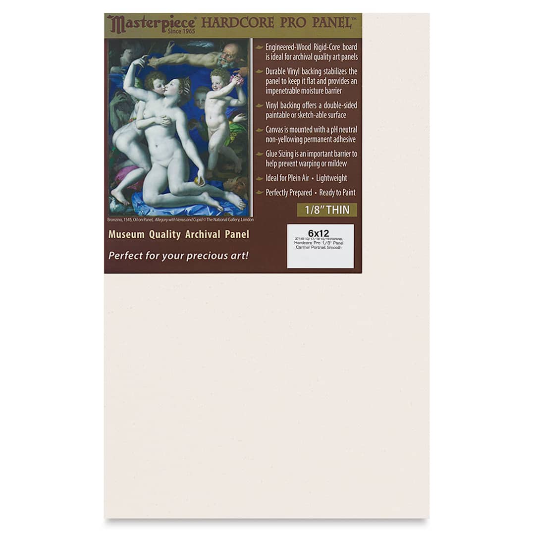 Open in modal - Masterpiece Carmel Hardcore Pro Canvas Panel - 6" x 12"