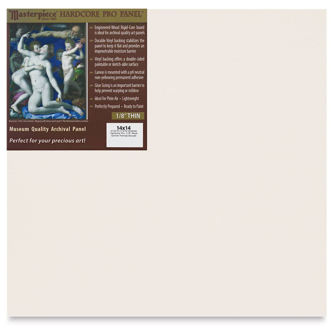 Open in modal - Masterpiece Carmel Hardcore Pro Canvas Panel - 14" x 14"