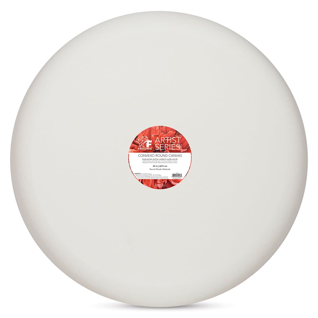 Open in modal - Fredrix Convexo Canvas - 24", Round