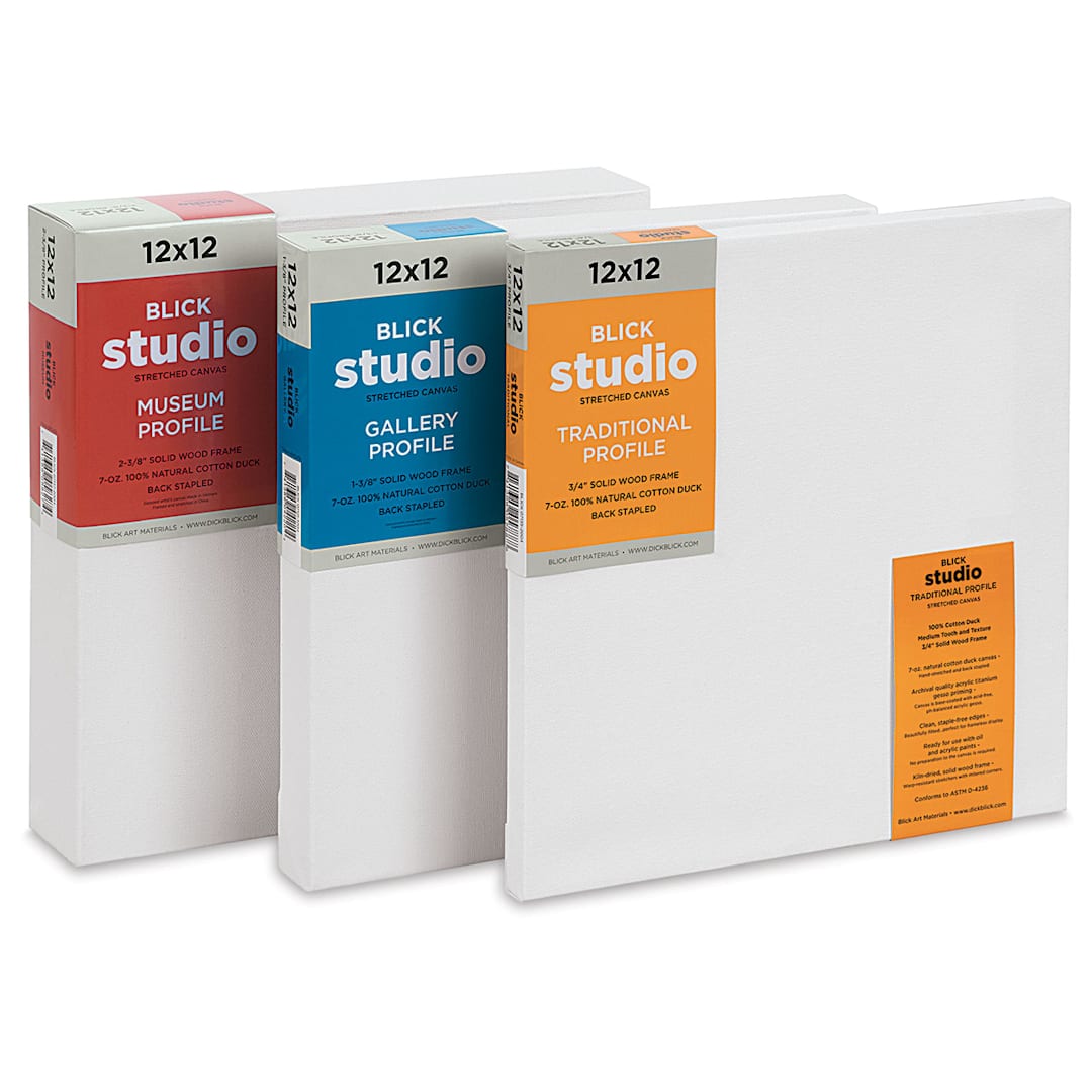 Open in modal - Blick Studio Stretched Cotton Canvas
