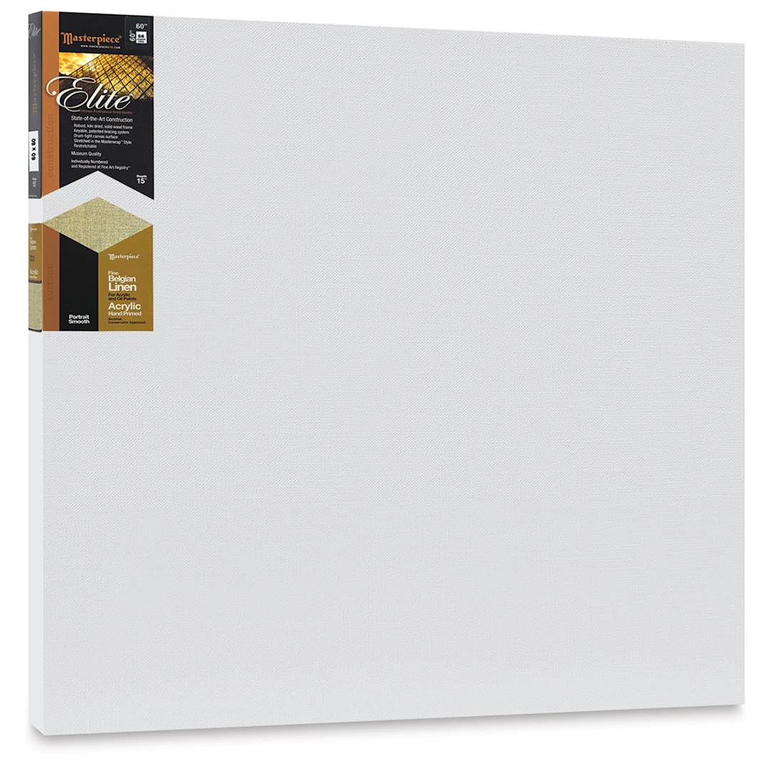 Open in modal - Masterpiece Elite Portrait Smooth Canvas - 60" x 60", Acrylic Primed