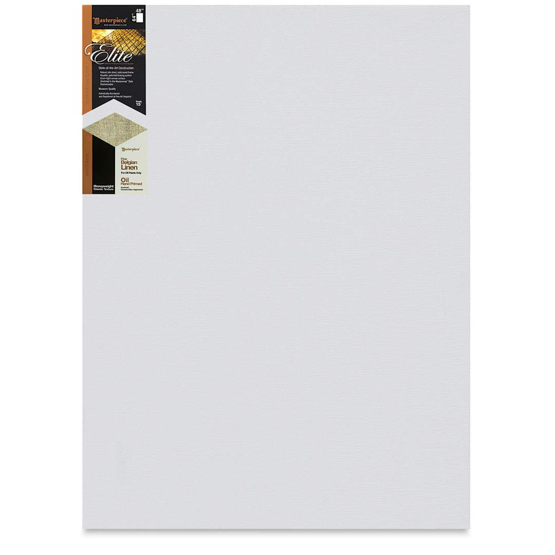 Open in modal - Masterpiece Elite Heavyweight Canvas - 48" x 64", Oil Primed