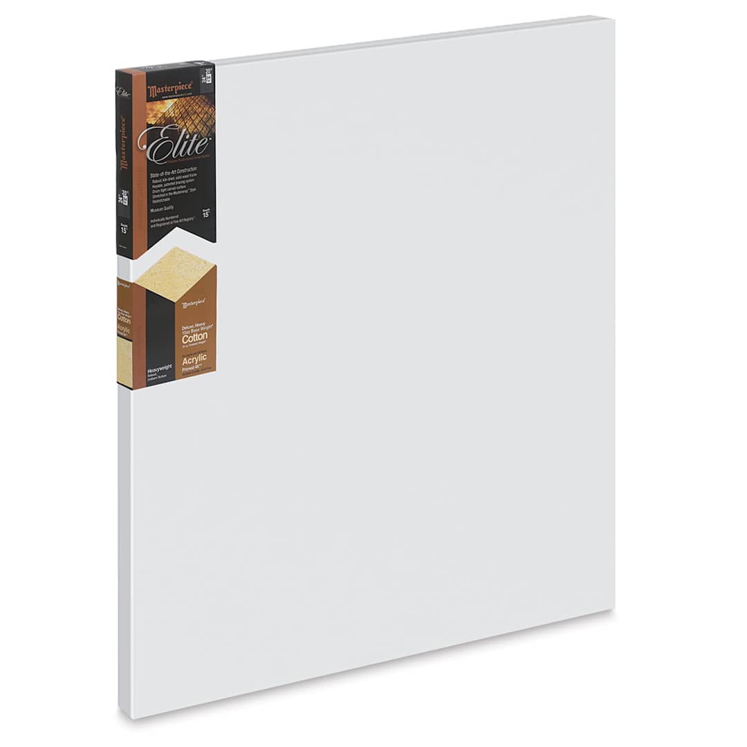 Open in modal - Masterpiece Elite Cotton Canvas - 20" x 24", Acrylic Primed