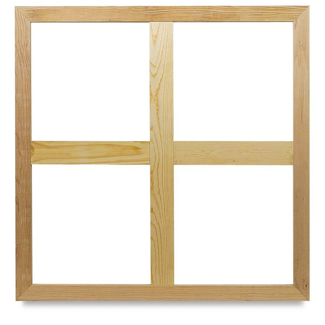 Open in modal - Masterpiece Cross Braces - 66" set, front view of cross braces - stretcher bars are not included