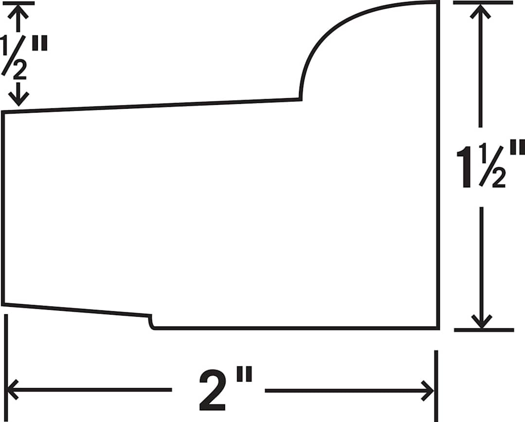 Open in modal - Best Heavy Duty Stretcher Bar, Dimensions