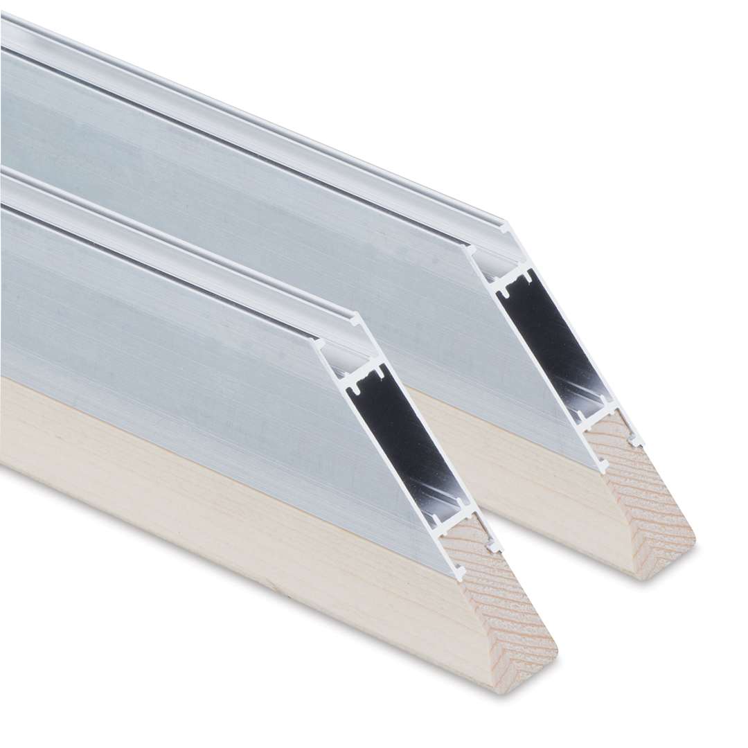 Open in modal - MUSEO ALU-Frame Aluminum Stretcher Bars and Parts - Stretcher Bars 1" Profile, 18", Pkg of 2