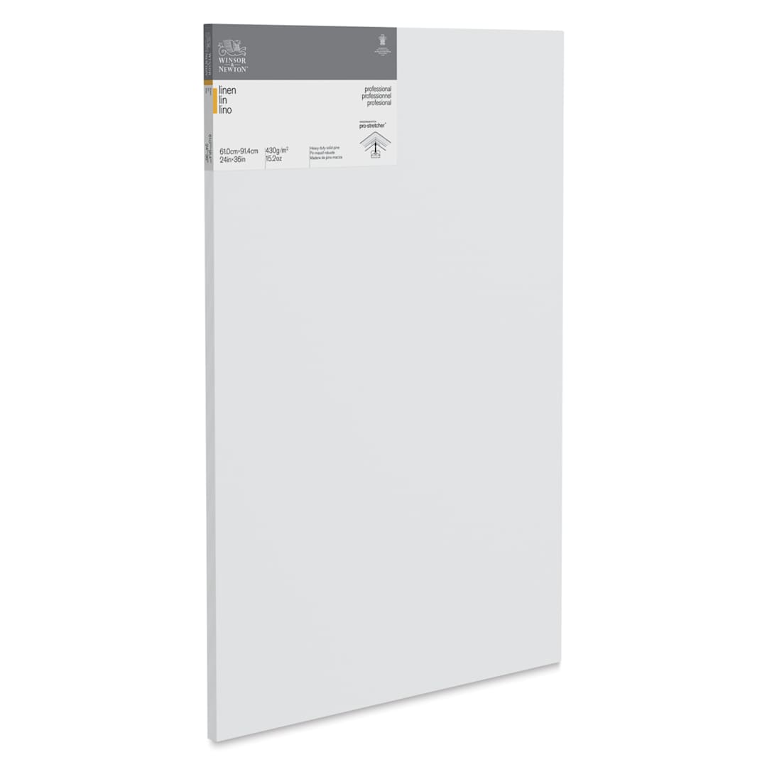 Open in modal - Winsor & Newton Professional Linen Canvas - 24" x 36", 13/16" Profile